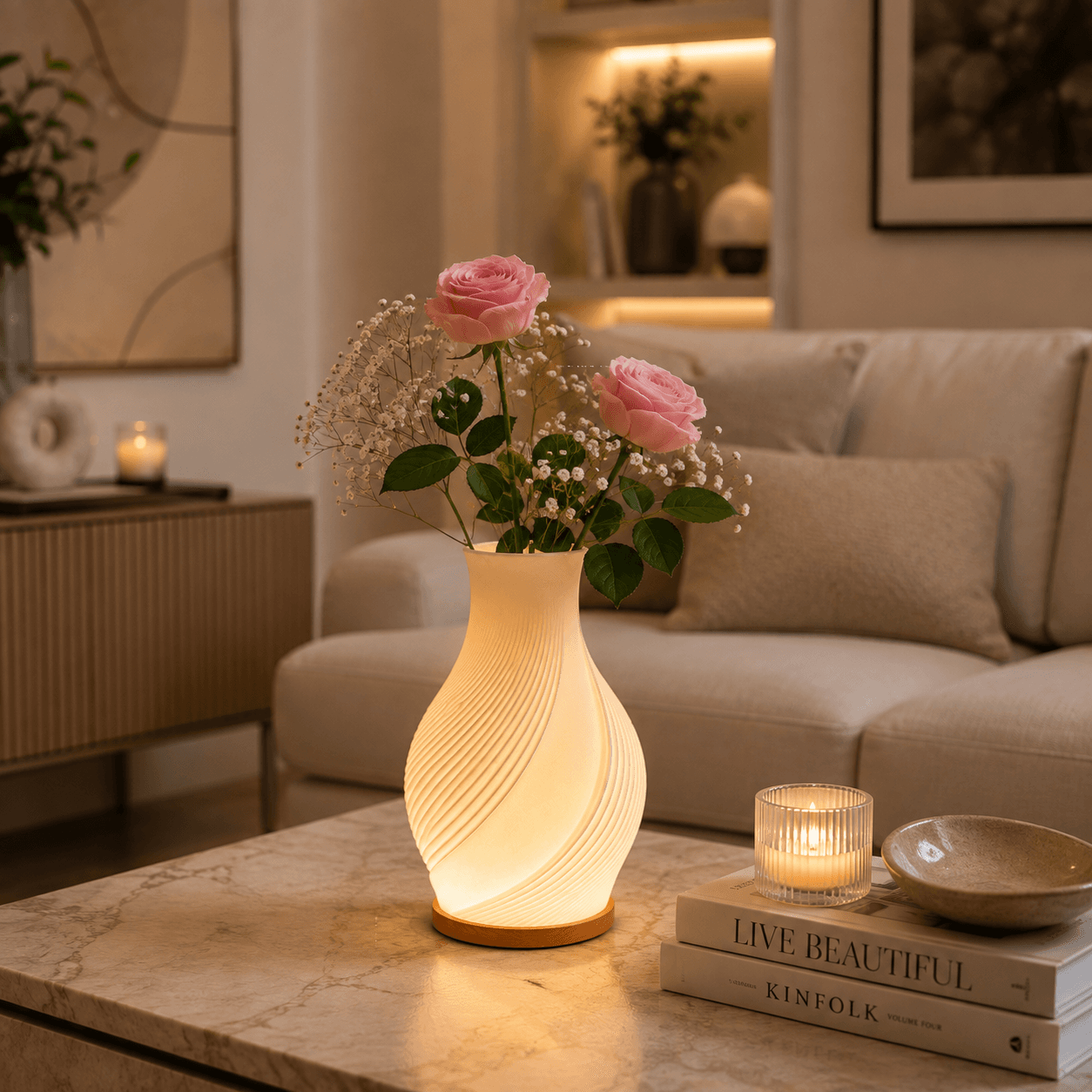 FLORIA™ – Świetlny Wazon LED